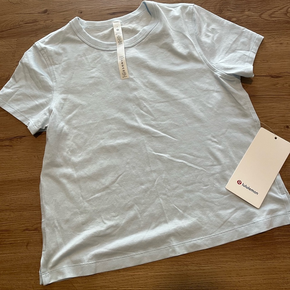 Lululemon Classic-fit cotton-blend tee